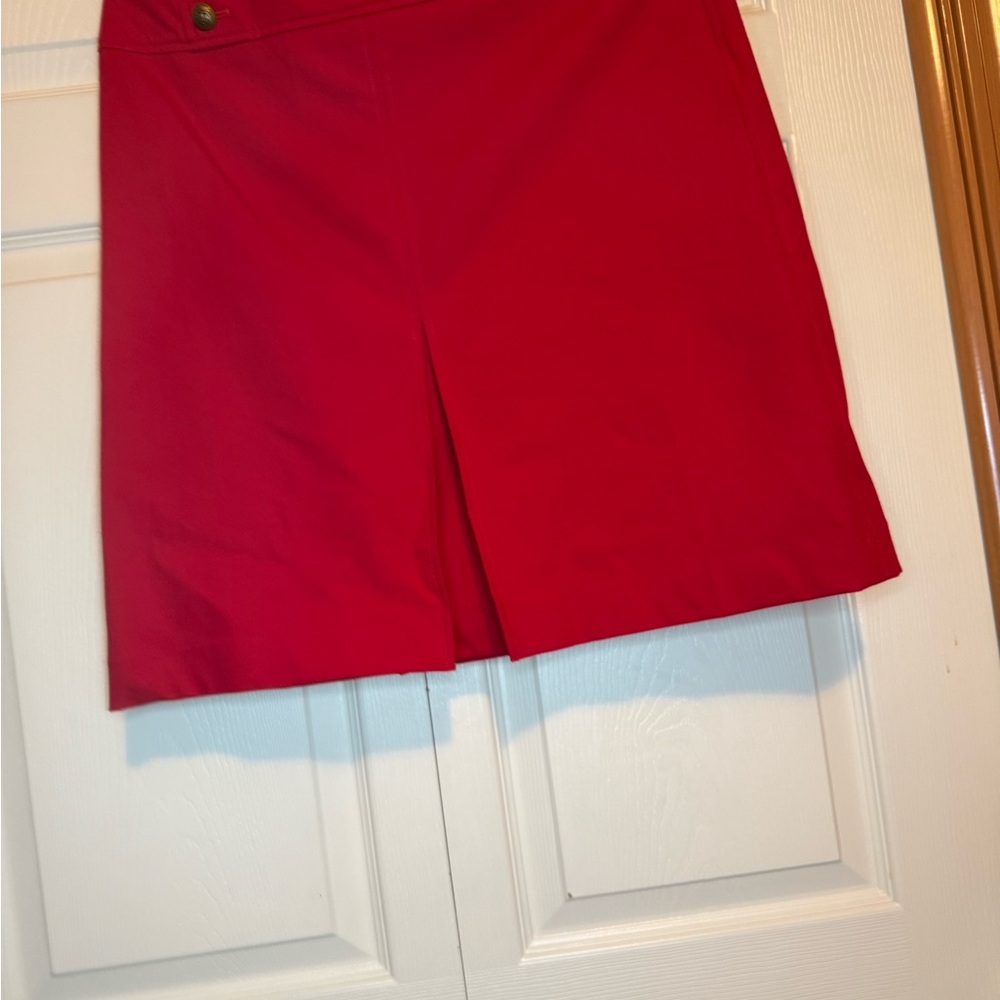 Beautiful Talbots Red Skirt - 8